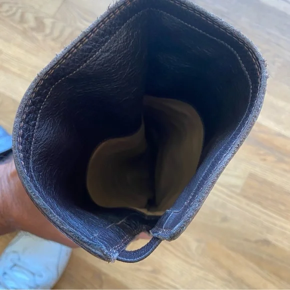 Chloe Erin Prince Leather Buckled Knee High boots size 6 - Picture 15 of 15